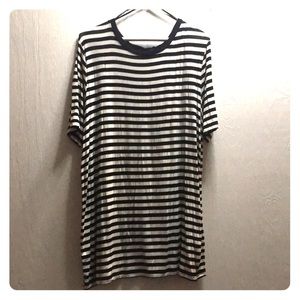 Striped tshirt dress!